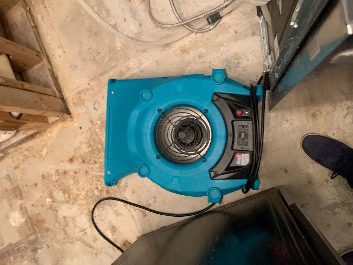 Air mover drying equipment for Mold Remediation & Removal in Menominee